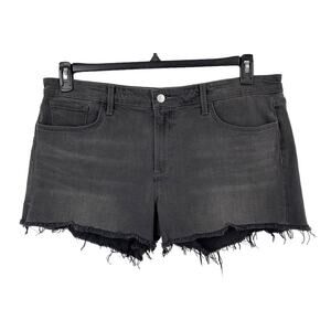 Joe's Jeans shorts The Ozzie 4"cut off  black size 34
